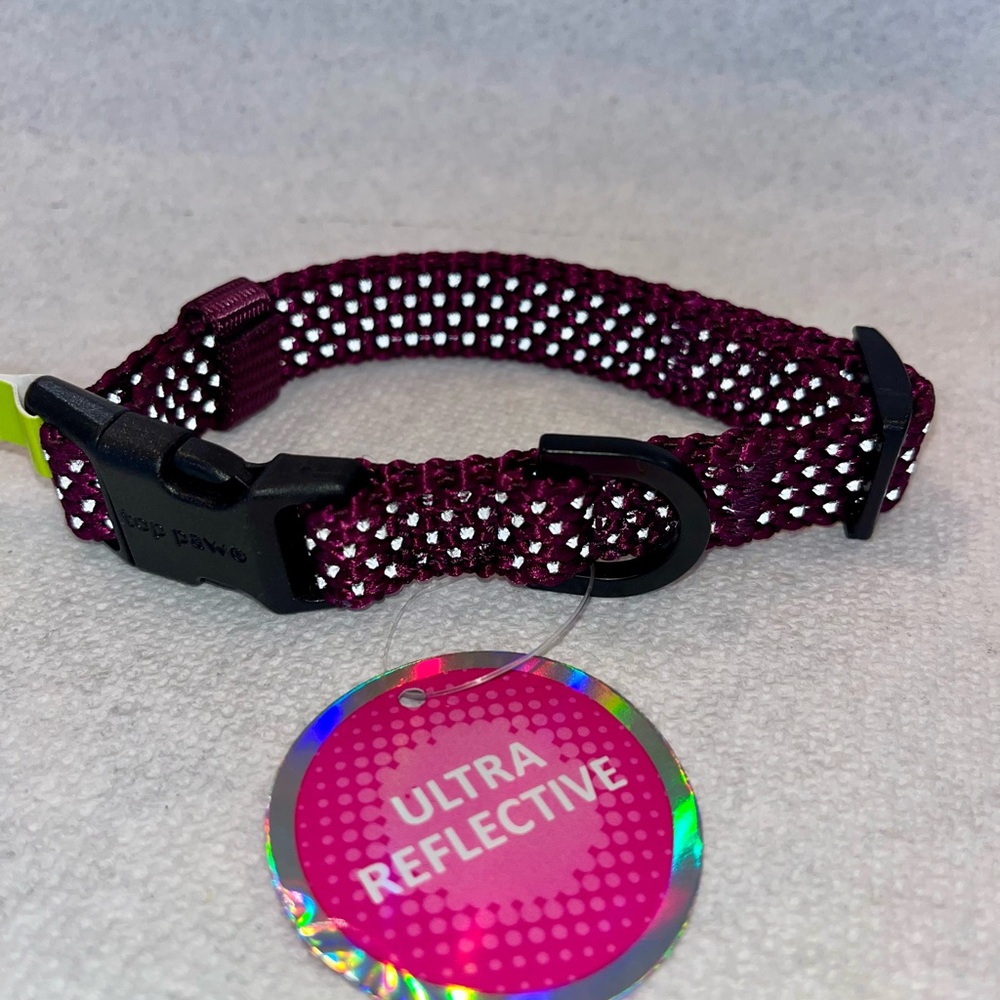 NWT Ultra Reflective Dog Collar